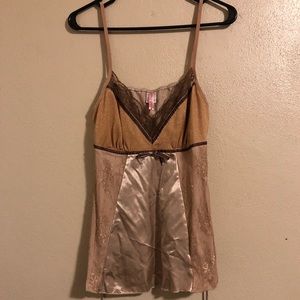 Gold tank top